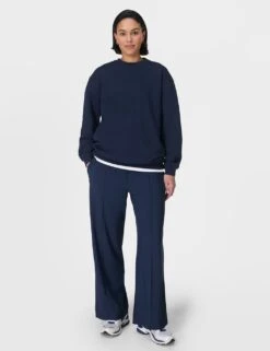 Sweaty Betty Explore More Cotton Rich Longline Sweatshirt -Cyberjammies Store explore more cotton rich longline sweatshirt 9