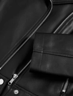 Petite Faux Leather Biker Jacket -Cyberjammies Store faux leather biker jacket 26