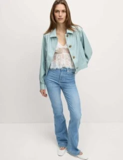 Faux Leather Cropped Jacket -Cyberjammies Store faux leather cropped jacket 10