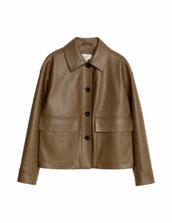 Faux Leather Jacket -Cyberjammies Store faux leather jacket