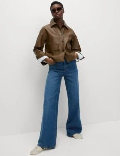 Faux Leather Jacket -Cyberjammies Store faux leather jacket 9