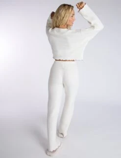 Fleece Lettuce Trim Pyjama Set -Cyberjammies Store fleece lettuce trim pyjama set 6