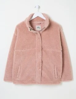 Fleece Textured Funnel Neck Jacket -Cyberjammies Store fleece textured funnel neck jacket 9