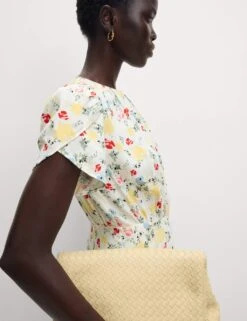 Floral Midaxi Tea Dress -Cyberjammies Store floral midaxi tea dress 5