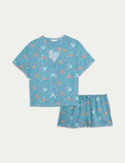 Floral Shortie Set -Cyberjammies Store floral shortie set 9