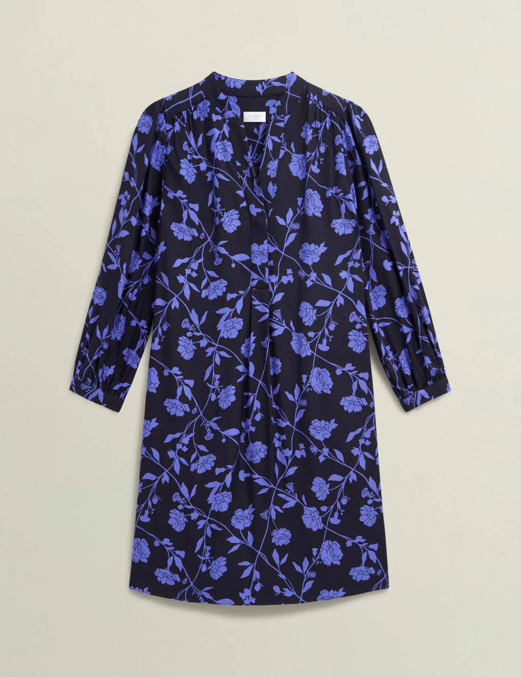 Floral V-Neck Knee Length Shift Dress 10 Floral V-Neck Knee Length Shift Dress - Image 10