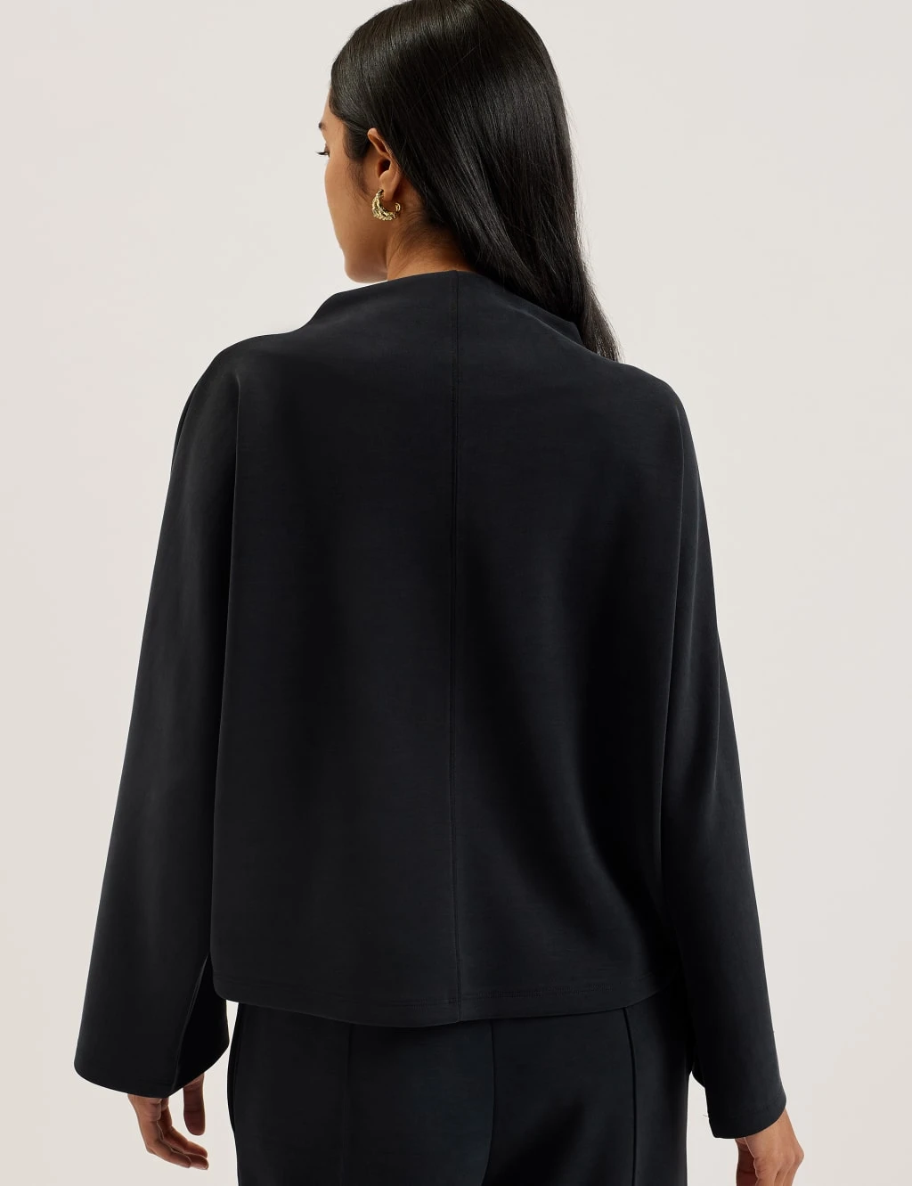 Ted Baker Funnel Neck Sweatshirt QT 4 Ted Baker Funnel Neck Sweatshirt QT - Image 4