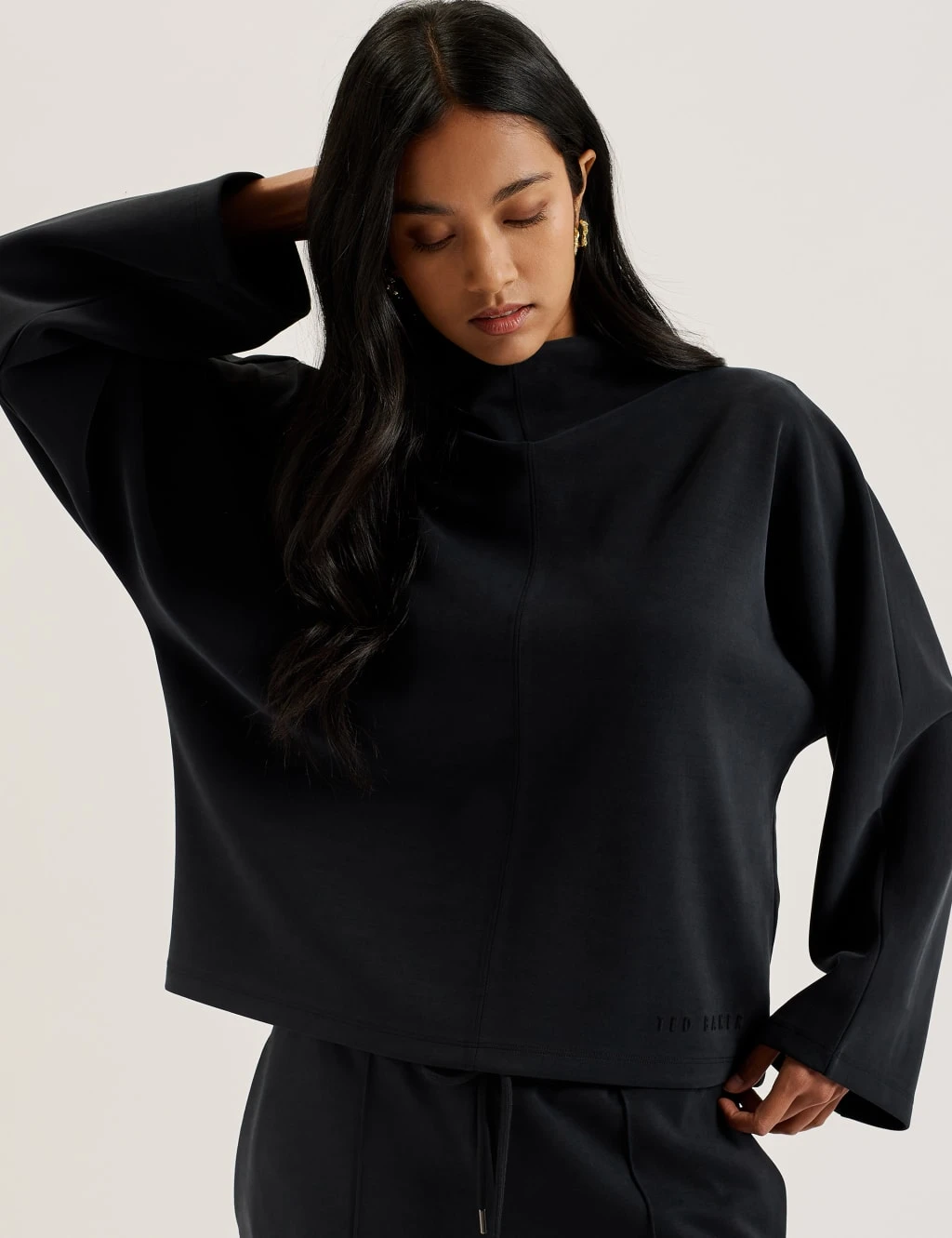 Ted Baker Funnel Neck Sweatshirt QT 5 Ted Baker Funnel Neck Sweatshirt QT - Image 5