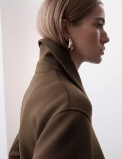 Heavy Scuba Cropped Bomber Jacket -Cyberjammies Store heavy scuba cropped bomber jacket 7