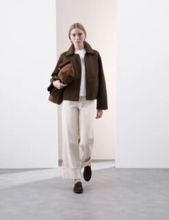 Heavy Scuba Cropped Bomber Jacket -Cyberjammies Store heavy scuba cropped bomber jacket 8