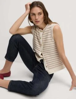 High Waisted Cropped Slim Fit Jeans -Cyberjammies Store high waisted cropped slim fit jeans 7