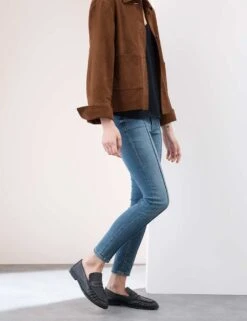 High Waisted Pintuck Skinny Jeans With Lyocell -Cyberjammies Store high waisted pintuck skinny jeans with lyocell 11