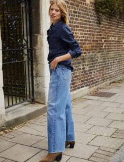 High Waisted Slouchy Wide Leg Jeans -Cyberjammies Store high waisted slouchy wide leg jeans 12