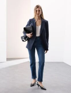 High Waisted Straight Leg Jeans -Cyberjammies Store high waisted straight leg jeans 7