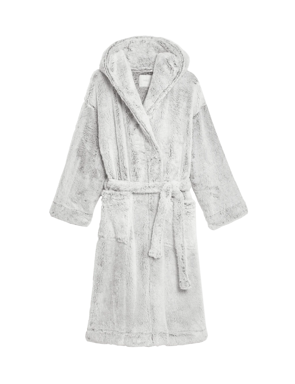 Fleece Hooded Dressing Gown 6 Fleece Hooded Dressing Gown - Image 6