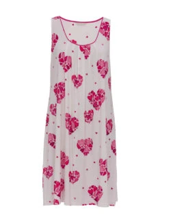 Cyberjammies Jersey Heart Print Nightdress -Cyberjammies Store jersey heart nightdress