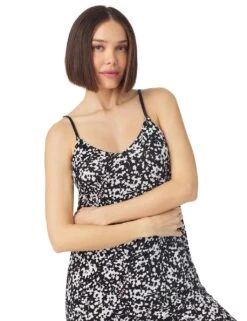 DKNY Jersey Monochrome Print Chemise -Cyberjammies Store jersey monochrome print chemise 6