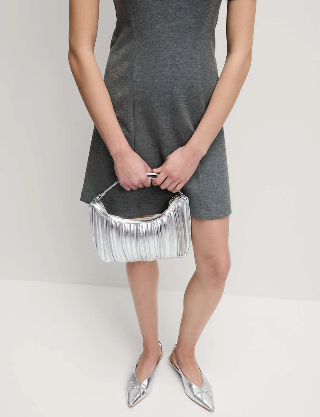 Jersey Round Neck Mini T-Shirt Dress 10 Jersey Round Neck Mini T-Shirt Dress - Image 10