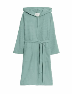 Jersey Waffle Dressing Gown -Cyberjammies Store jersey waffle dressing gown