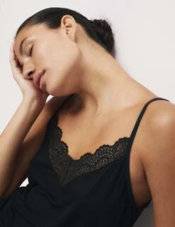 Lace Detail Cami Pyjama Top -Cyberjammies Store lace detail cami pyjama top 10