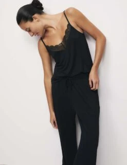 Lace Detail Cami Pyjama Top -Cyberjammies Store lace detail cami pyjama top 12