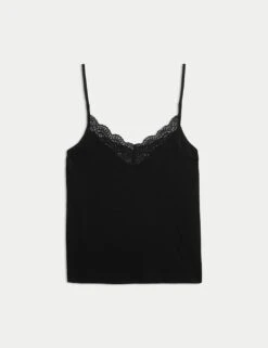 Lace Detail Cami Pyjama Top -Cyberjammies Store lace detail cami pyjama top 13