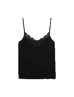 Lace Detail Cami Pyjama Top -Cyberjammies Store lace detail cami pyjama top