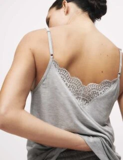 Lace Detail Cami Pyjama Top -Cyberjammies Store lace detail cami pyjama top 9