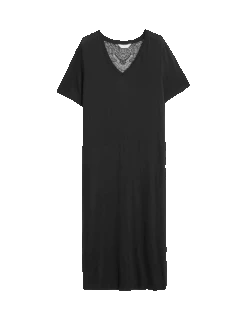 Lace Insert Nightdress -Cyberjammies Store lace insert nightdress