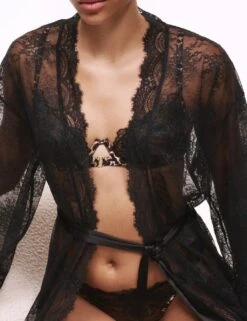 Boutique Lace Robe 30 Boutique Lace Robe -Cyberjammies Store lace robe 12