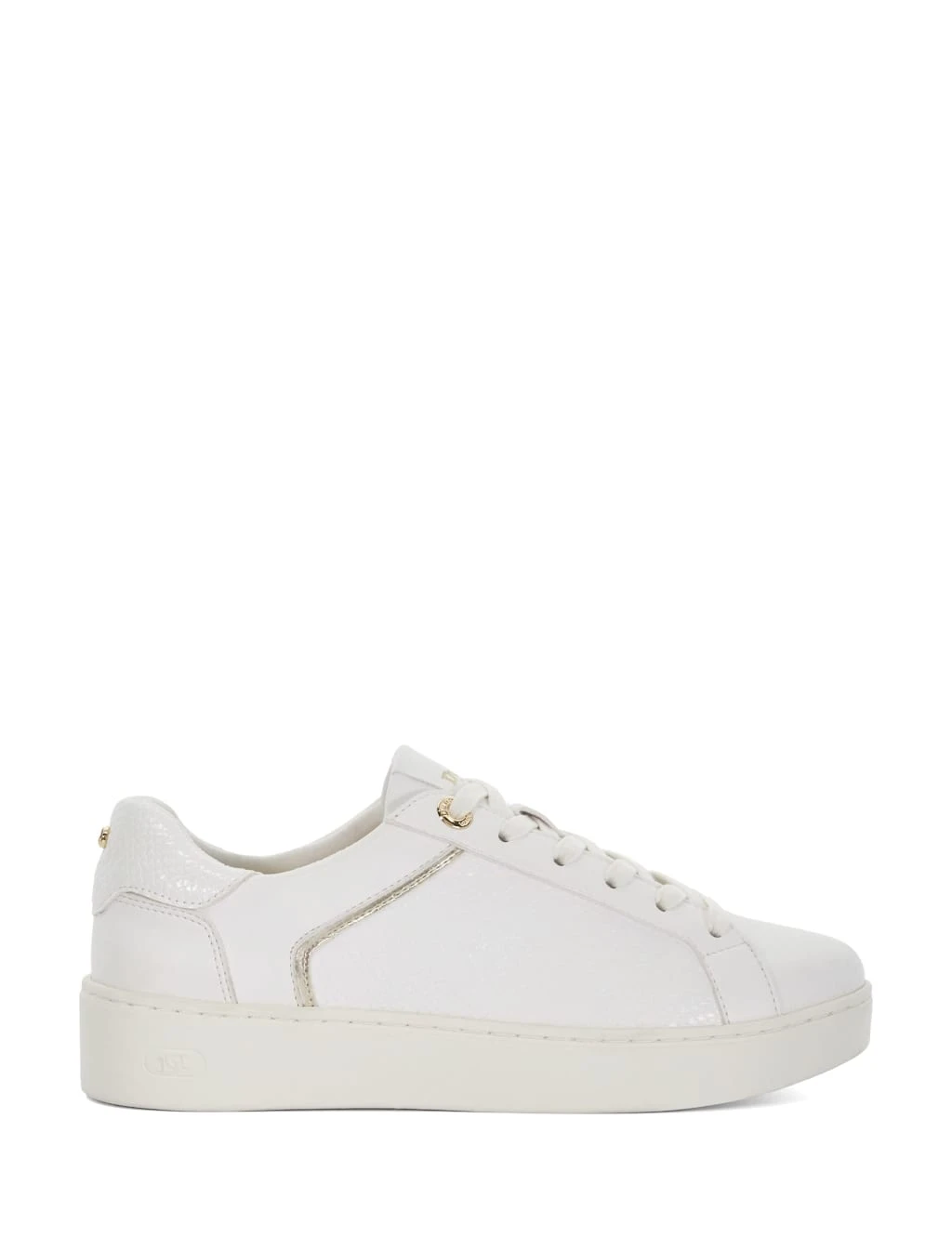 Dune London Lace Up Lizard Effect Eyelet Detail Trainers 8 Dune London Lace Up Lizard Effect Eyelet Detail Trainers - Image 8