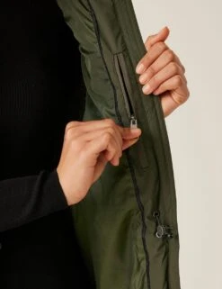 Regatta Leandra Hooded Quilted Longline Gilet -Cyberjammies Store leandra hooded quilted longline gilet 12