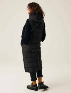 Regatta Leandra Hooded Quilted Longline Gilet -Cyberjammies Store leandra hooded quilted longline gilet 9