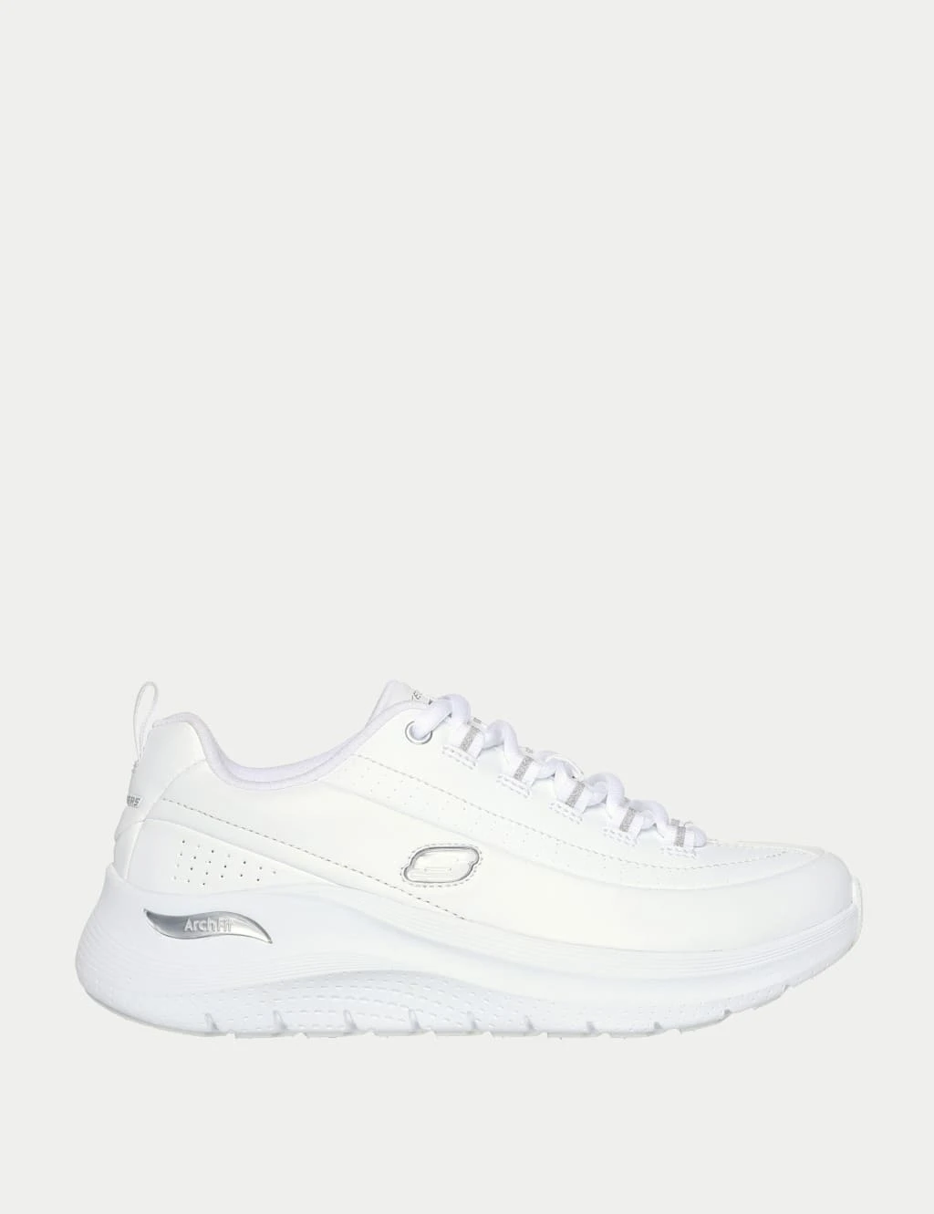 Skechers Leather Arch Fit 2.0 Star Bound Lace Up Trainers 10 Skechers Leather Arch Fit 2.0 Star Bound Lace Up Trainers - Image 10