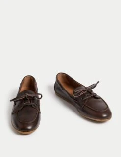 Leather Boat Shoes 16 Leather Boat Shoes -Cyberjammies Store leather boat shoes 4