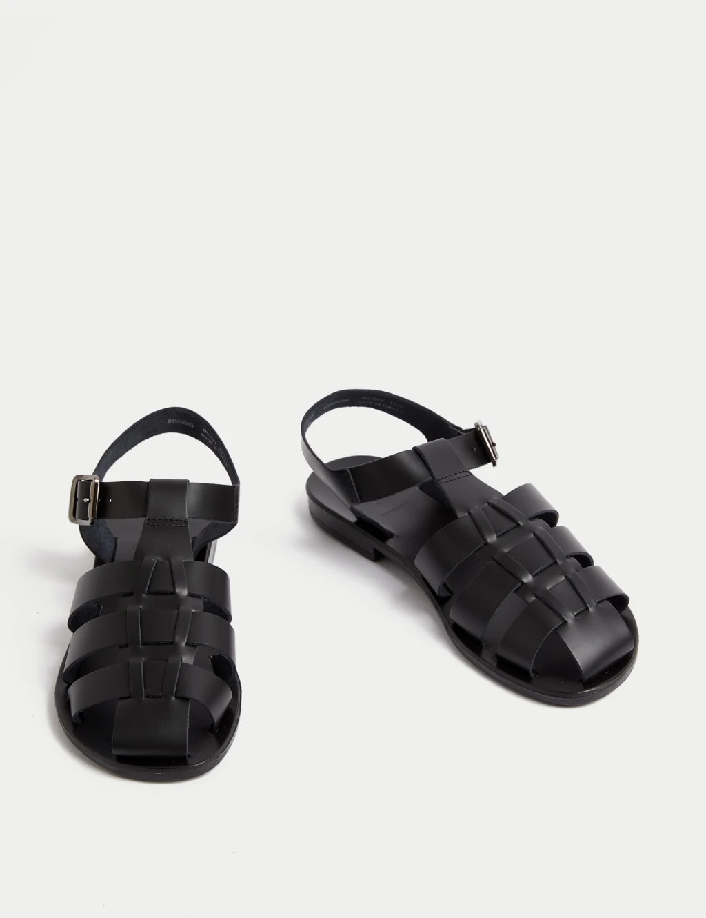 Leather Buckle Ankle Strap Flat Sandal 7 Leather Buckle Ankle Strap Flat Sandal - Image 7