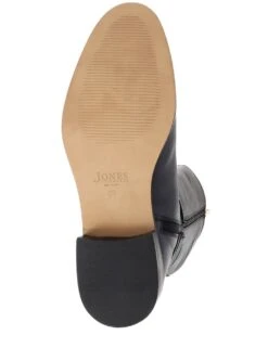Jones Bootmaker Leather Buckle Block Heel Riding Boots -Cyberjammies Store leather buckle block heel riding boots 12