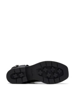 Clarks Leather Buckle Flat Boots -Cyberjammies Store leather buckle flat boots 12