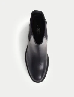 Jones Bootmaker Leather Chelsea Block Heel Ankle Boots -Cyberjammies Store leather chelsea block heel ankle boots 14