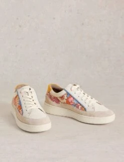 WHITE STUFF Leather Colour Block Flatform Trainers -Cyberjammies Store leather colour block flatform trainers 5