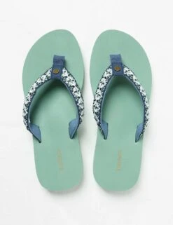 Leather Embroidered Flip Flops -Cyberjammies Store leather embroidered flip flops 5