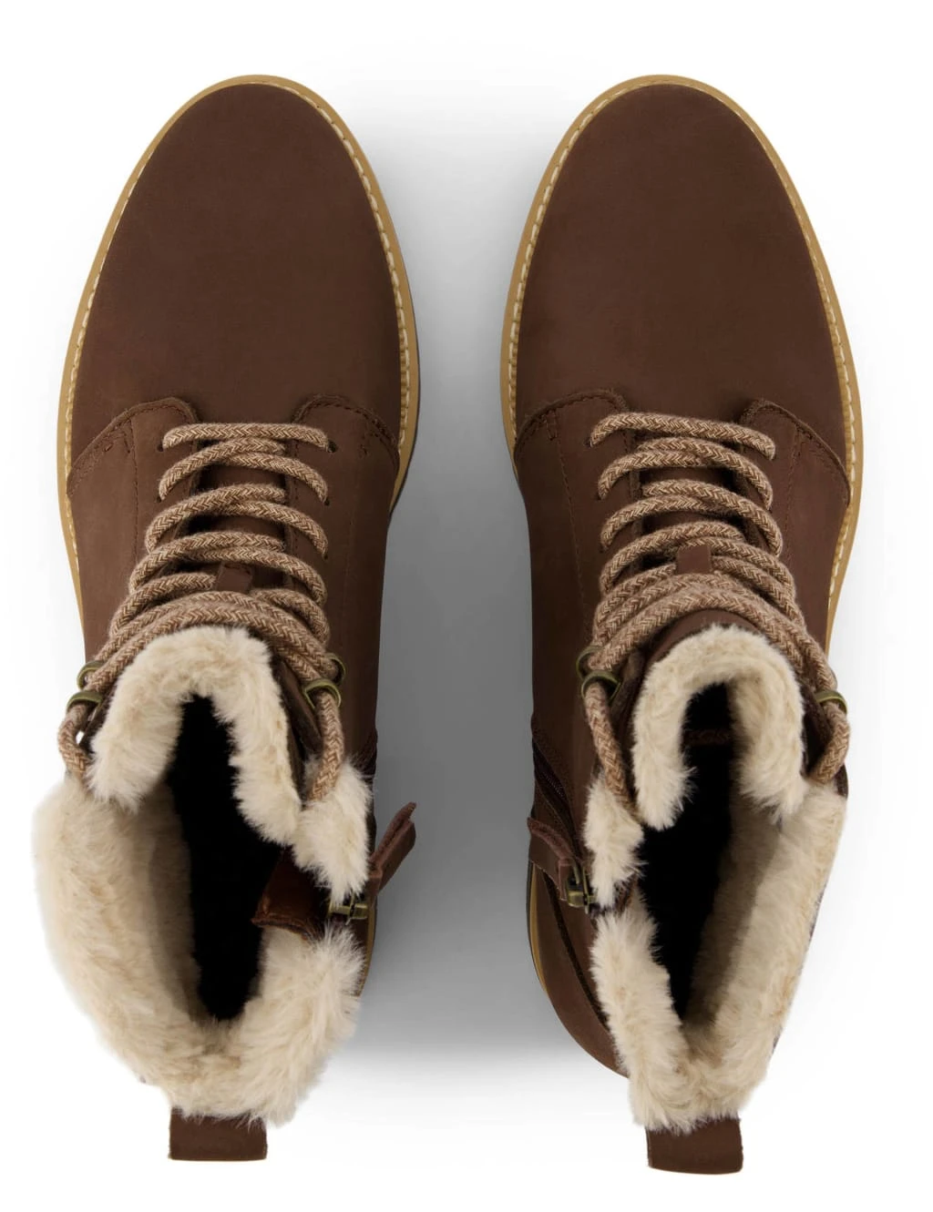 Toms Leather Flat Ankle Boots 7 Toms Leather Flat Ankle Boots - Image 7