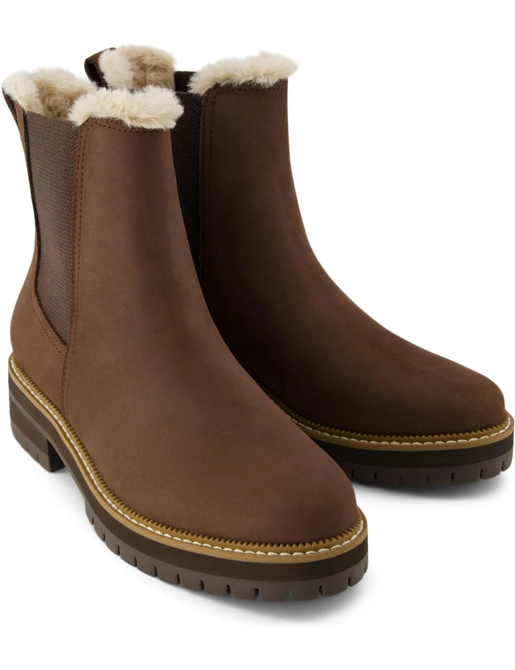 Toms Leather Flat Chelsea Boots 7 Toms Leather Flat Chelsea Boots - Image 7