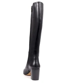 Jones Bootmaker Leather Narrow Fit Knee High Boots -Cyberjammies Store leather knee high boots 1