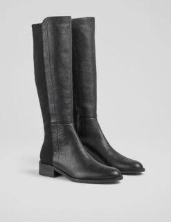 Leather Knee High Boots -Cyberjammies Store leather knee high boots 26