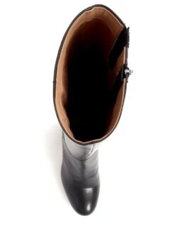 Jones Bootmaker Leather Narrow Fit Knee High Boots -Cyberjammies Store leather knee high boots 3