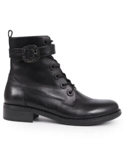 Jones Bootmaker Leather Lace Up Buckle Flat Ankle Boots 23 Jones Bootmaker Leather Lace Up Buckle Flat Ankle Boots -Cyberjammies Store leather lace up buckle flat ankle boots 11