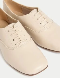 Leather Lace Up Flat Shoes -Cyberjammies Store leather lace up flat brogues 5