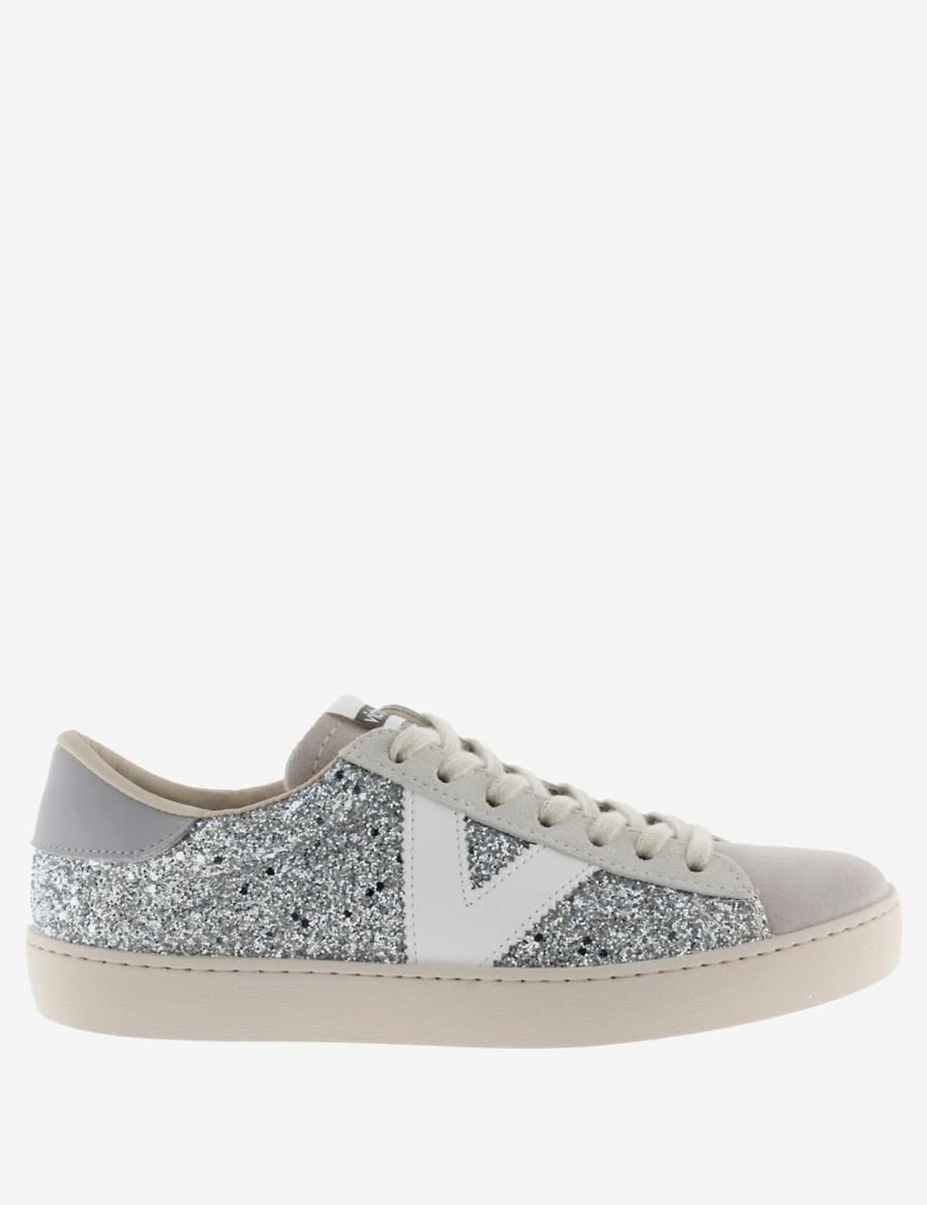 VICTORIA Berlin Glitter Leather Trainers 7 VICTORIA Berlin Glitter Leather Trainers - Image 7
