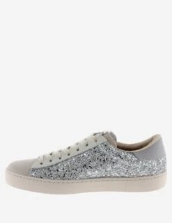 VICTORIA Berlin Glitter Leather Trainers 17 VICTORIA Berlin Glitter Leather Trainers -Cyberjammies Store leather lace up glitter trainers 2